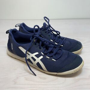ASICS MetroLyte Shoes Womens Size 9.5 Blue White Lightweight Walking Q482N
